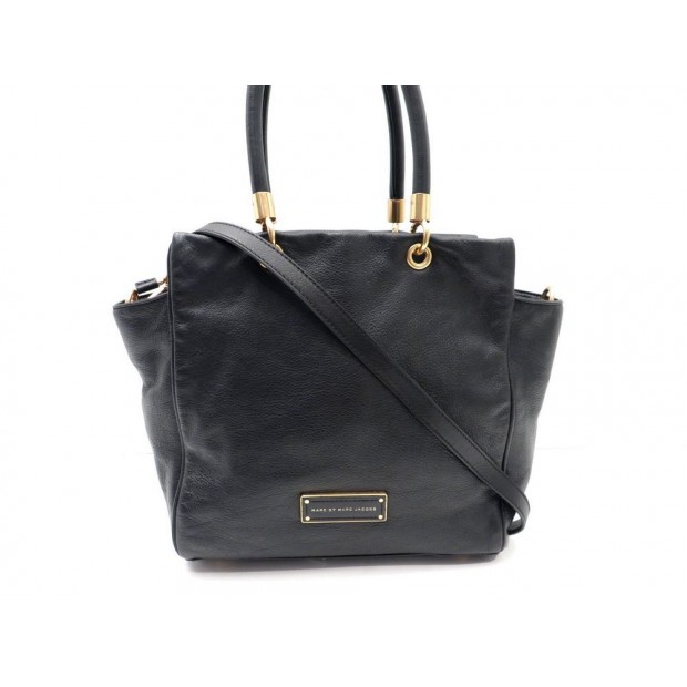 SAC A MAIN MARC BY MARC JACOBS BENTLEY M0001341A BANDOULIERE CUIR NOIR BAG 470€