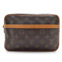 POCHETTE LOUIS VUITTON COMPIEGNE 23 TOILE MONOGRAM TROUSSE DE TOILETTE BAG 700€