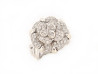 BAGUE CHANEL CAMELIA T51 EN OR BLANC 18K ET DIAMANTS 3.45CT GOLD DIAMONDS RING