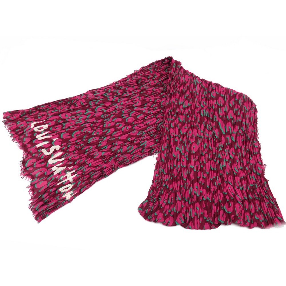 Louis Vuitton - Stephen Sprouse Roses Cashmere & Silk Stole Orange