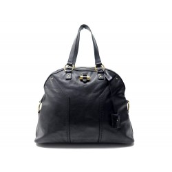 SAC A MAIN YVES SAINT LAURENT MUSE GM 153959 EN CUIR NOIR LEATHER HAND BAG 1460€