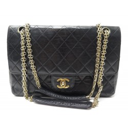 VINTAGE SAC A MAIN CHANEL TIMELESS MEDIUM EN CUIR MATELASSE MARRON PURSE 9700€