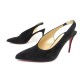 NEUF CHAUSSURES CHRISTIAN LOUBOUTIN RIVAFISH 41 EN DAIM NOIR + BOITE SHOES 950€