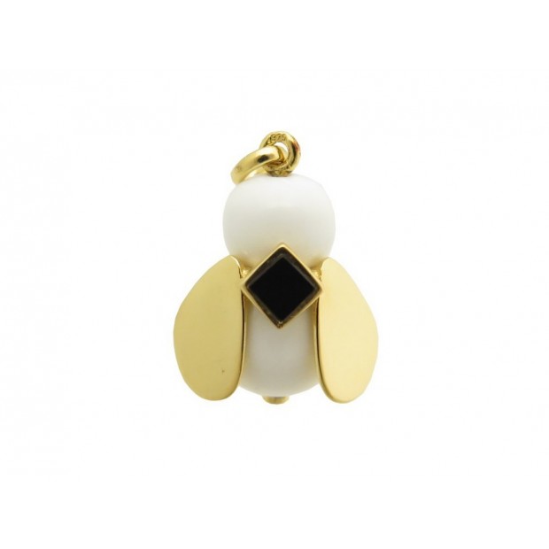 NEUF PENDENTIF ARTHUS BERTRAND BEEDULE EN VERMEIL & AGATE BLANCHE PENDANT 155€