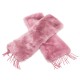 ECHARPE MAX MARA 15860283600 FOURRURE DE LAPIN CACHEMIRE RABBIT FUR SCARF 1050€