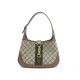 SAC A MAIN GUCCI JACKIE 1961 MM 636706 TOILE GG SUPREME WEB CUIR HAND BAG 2700€