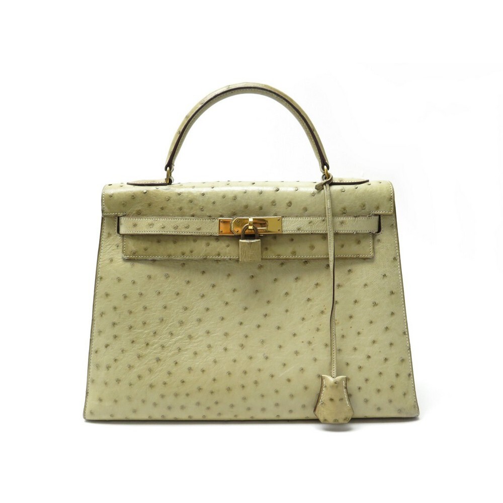 sac a main hermes kelly 32 sellier en cuir