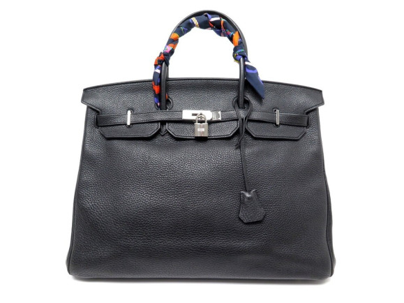 sac a main hermes birkin 40 de 2011 en cuir taurillon