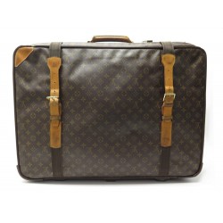 VINTAGE VALISE SATELLITE LOUIS VUITTON 70 VOYAGE TOILE MONOGRAM SUITCASE 2100€