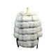 NEUF MANTEAU YVES SALOMON T38 M EN FOURRURE RENARD & ASTRAKAN NEW FUR COAT