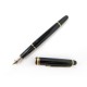 STYLO PLUME MONTBLANC MEISTERSTUCK CLASSIQUE 106514 DORE EN RESINE NOIR PEN 585€