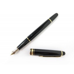 STYLO PLUME MONTBLANC MEISTERSTUCK CLASSIQUE 106514 DORE EN RESINE NOIR PEN 585€