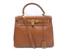  sac a main hermes kelly 28 en cuir epsom gold