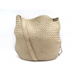 SAC A MAIN BOTTEGA VENETA HOBO EN CUIR INTRECCIATO NAPPA BANDOULIERE PURSE 2300€