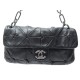 NEUF SAC A MAIN CHANEL EDITION LIMITEE EN CUIR NOIR BLACK LEATHER HAND BAG 7890€