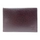 NEUF POCHETTE LOUIS VUITTON ENVELOPPE INVITATION EN CUIR TAIGA AMARANTE POUCH