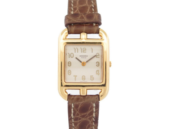 montre hermes cape cod cc1.285 33 mm or 18k quartz