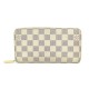 PORTEFEUILLE LOUIS VUITTON CLEMENCE TOILE DAMIER BEIGE N60111 WALLET PURSE 470€