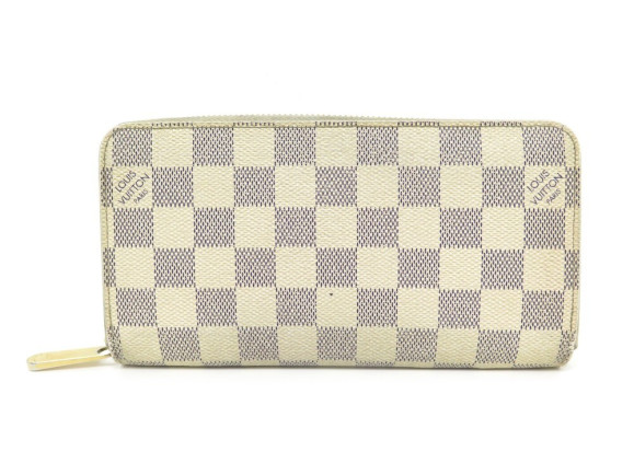 portefeuille louis vuitton clemence toile damier beige
