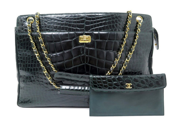 sac a main chanel shopping porte bandouliere