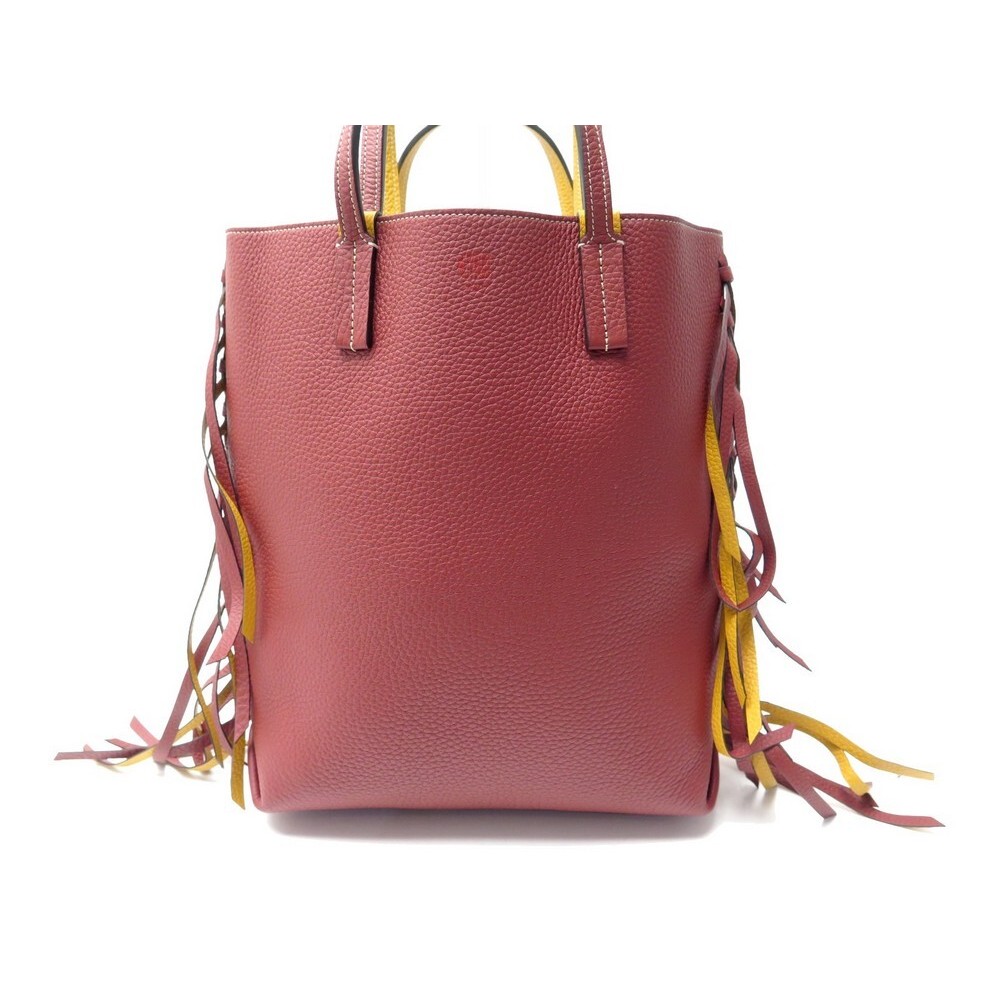 Quattro leather tote Moynat Paris Pink in Leather - 23690643
