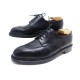 NEUF CHAUSSURES JM WESTON DERBY 598 DEMI CHASSE 8E 42 LARGE CUIR NOIR SHOES 870€