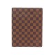 NEUF COUVERTURE AGENDA LOUIS VUITTON GM R21065 EN TOILE DAMIER DIARY COVER 455€