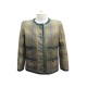 VESTE CHANEL EDIMBURG 40 M TARTAN EFFET USE PYTHON BOUTONS GRIPOIX JACKET 6300€