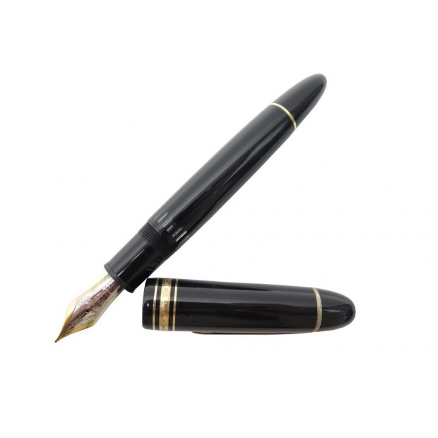 STYLO PLUME MONTBLANC MEISTERSTUCK 149 A PISTON 115384 NOIR & DORE PEN 890€