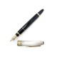 STYLO PLUME MONTBLANC MEISTERSTUCK SOLITAIRE DOUE RESINE & ARGENT FOUNTAIN PEN