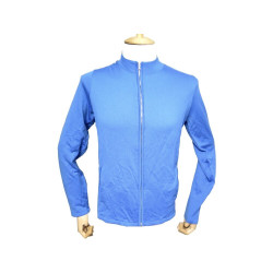  gilet zippe montre rolex m 48 laine bleu sac