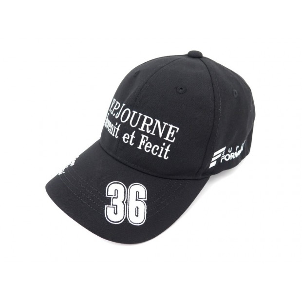 NEUF CASQUETTE F.P. JOURNE INVENIT ET FECIT FFSA EQUIPE DE FRANCE NOIR BLACK CAP