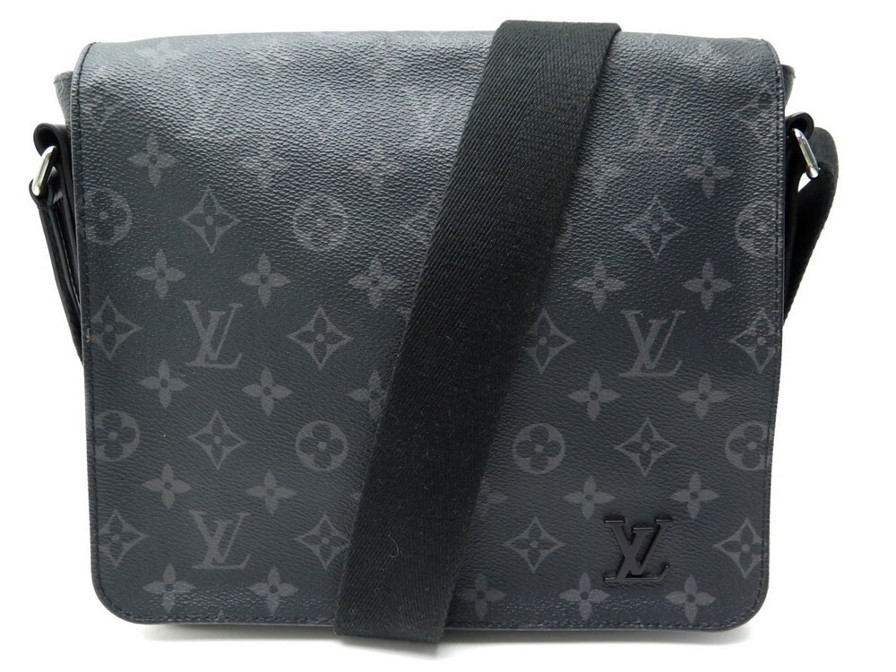 Vuitton District Pm Sacoche Louis Vuitton Bleu Noir Sacoche Lv