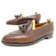 CHAUSSURES JM WESTON MOCASSINS PAMPILLES 173 8E 42 LARGE CUIR MARRON SHOES 990€