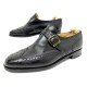 CHAUSSURES JM WESTON 533 MOCASSINS A BOUCLE 8.5E 42.5 LARGE CUIR NOIR SHOES 890€