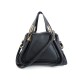 NEUF SAC A MAIN CHLOE PARATY 37 CM CUIR NOIR BLACK LEATHER HAND BAG PURSE 1400€