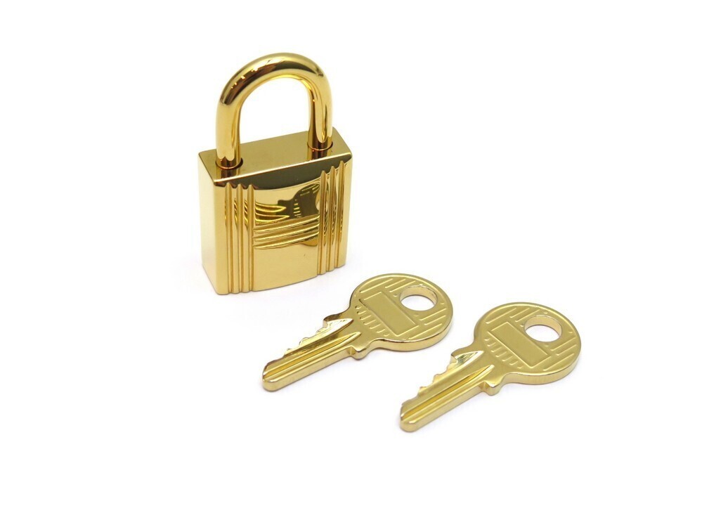 Louis Vuitton Padlock Key Set of 10 Cadena Gold Plated Women's LOUIS VUITTON