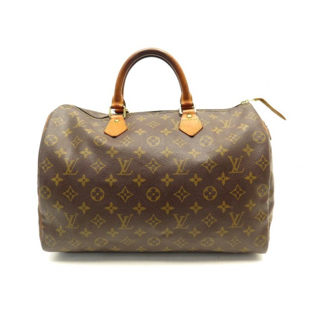 VINTAGE SAC A MAIN LOUIS VUITTON SPEEDY 35 M41107 EN TOILE MONOGRAM PURSE 1400€