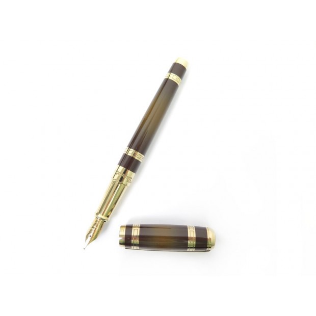 NEUF STYLO PLUME + COUPE PAPIER ST DUPONT LE MEURTRE DE L'ORIENT EXPRESS 1800€