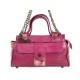 NEUF SAC A MAIN DOLCE & GABBANA EPAULE 25 CM EN CUIR ROSE HAND BAG PURSE 1350€