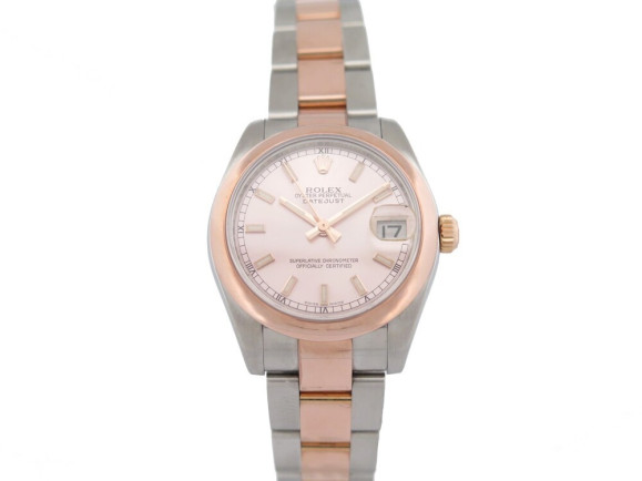 montre rolex lady datejust 178241 31 mm or rose