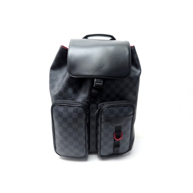 NEUF SAC A DOS LOUIS VUITTON UTILITY N40279 TOILE DAMIER GRAPHITE BACKPACK BAG