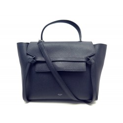 NEUF SAC A MAIN CELINE BELT MICRO BANDOULIERE CUIR GRAINE LEATHER HAND BAG 1850€