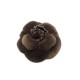 BROCHE CHANEL CAMELIA FLEUR BIJOU CANVAS FLOWER PIN BROOCH JEWEL 1