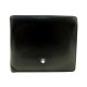 PORTEFEUILLE 6CC MEISTERSTUCK MONTBLANC MB14548 EN CUIR NOIR PORTE CARTES 315€