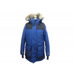 NEUF MANTEAU DOUDOUNE CANADA GOOSE PARKA MANTRA 9513M BLEU BLOUSON M 40 1650€