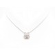 NEUF COLLIER PENDENTIF VAN CLEEF ARPELS COSMOS EN OR BLANC 18K & DIAMANTS 26400€