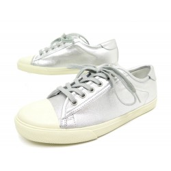 NEUF CHAUSSURES CELINE BASKETS 38 BLANK 400A10 HEDI SLIMANE SNEAKERS SHOES 450€