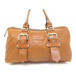 SAC A MAIN LONGCHAMP KATE MOSS WEEKEND 40 CM EN CUIR GRAINE MARRON HAND BAG 635€