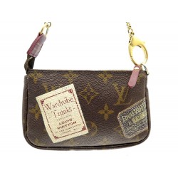 SAC A MAIN LOUIS VUITTON MINI POCHETTE EN TOILE MONOGRAM PATCH EDITION POUCH